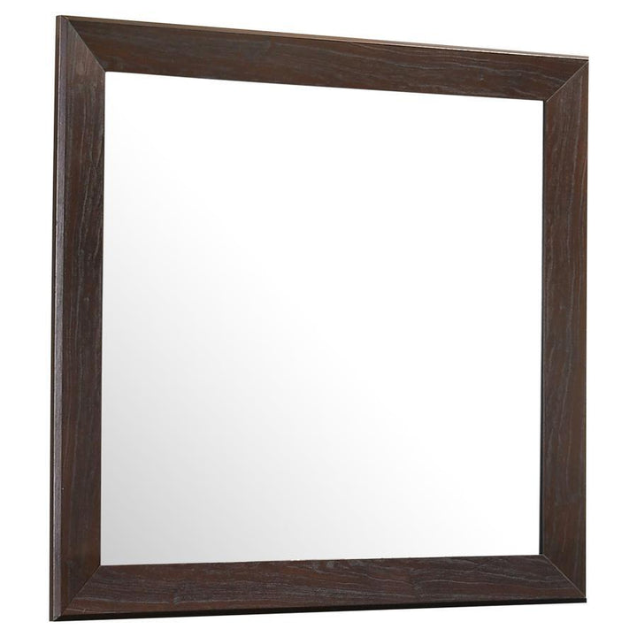Kauffman - Dresser Mirror - Dark Cocoa Mirror modern furniture Contempo Furniture