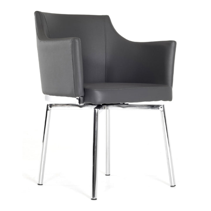 Kaweah Modern Grey Dining Chair