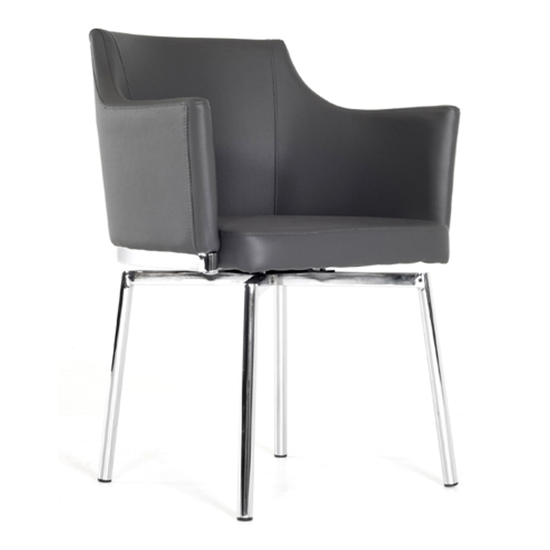 Kaweah Modern Grey Dining Chair
