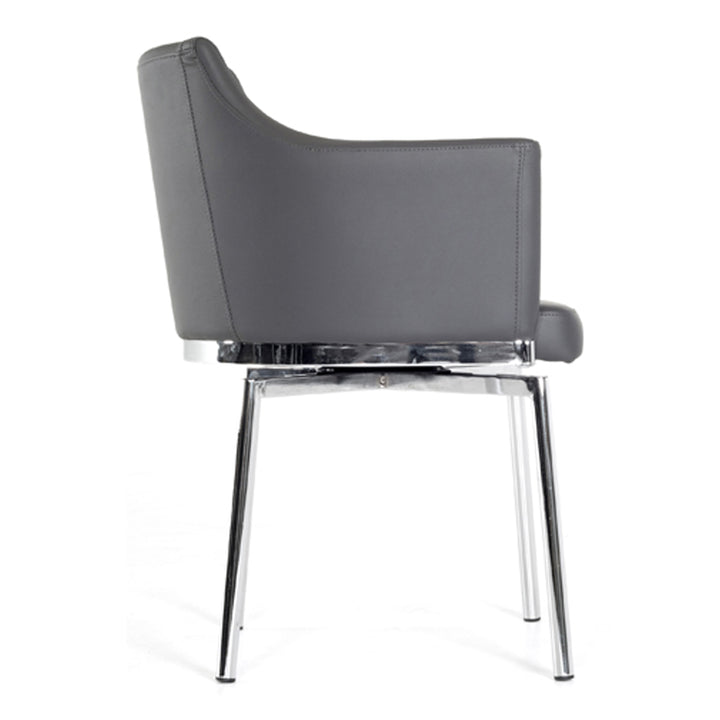 Kaweah Modern Grey Dining Chair