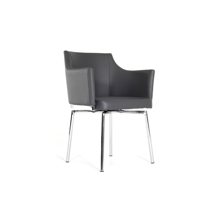 Kaweah Modern Grey Dining Chair