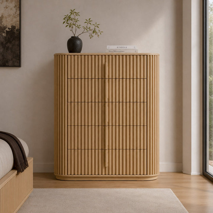 Kayce - Modern Natural Oak Chest