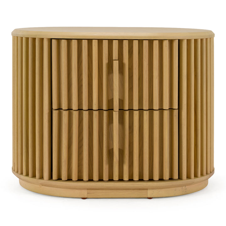 Kayce - Modern Natural Oak Nightstand