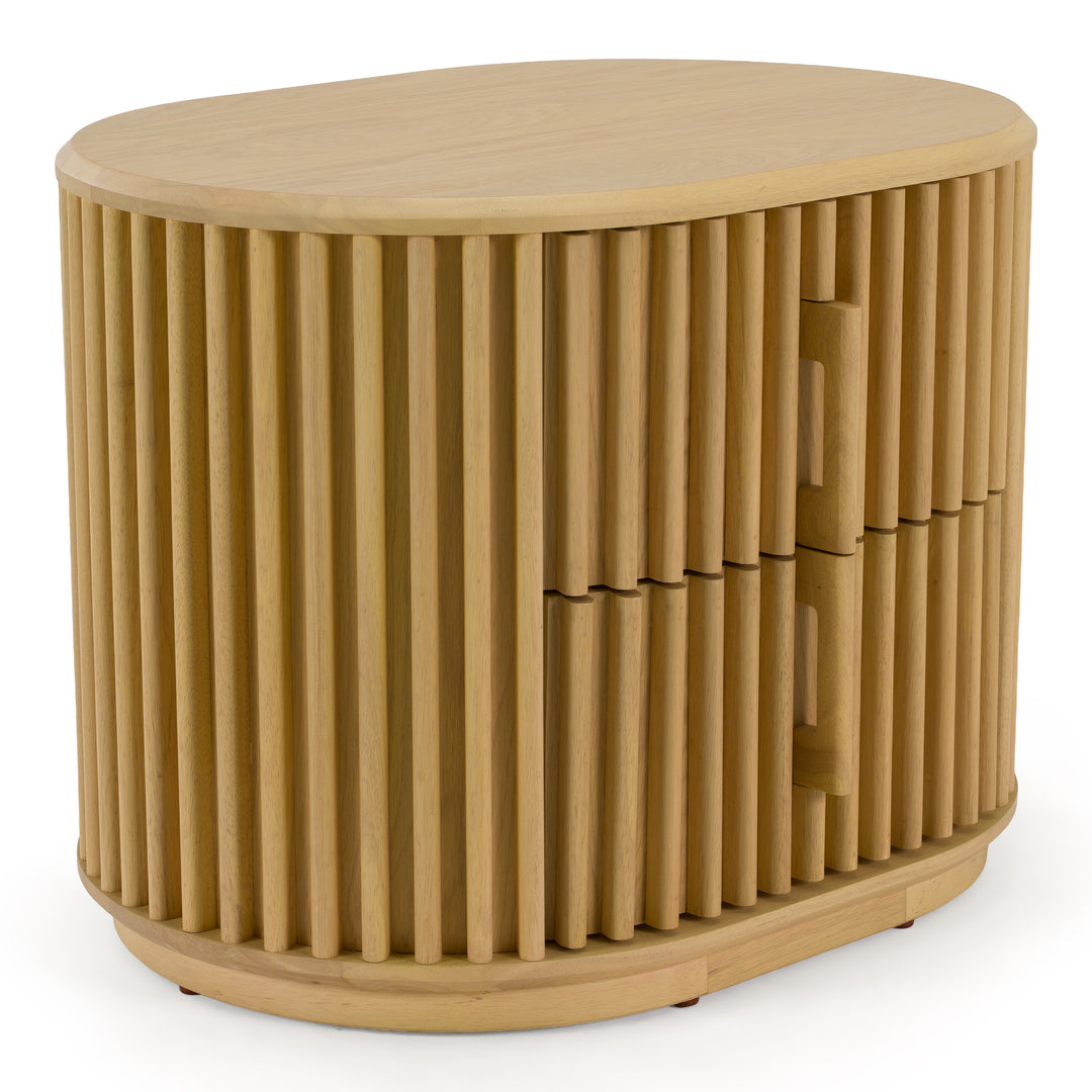 Kayce - Modern Natural Oak Nightstand