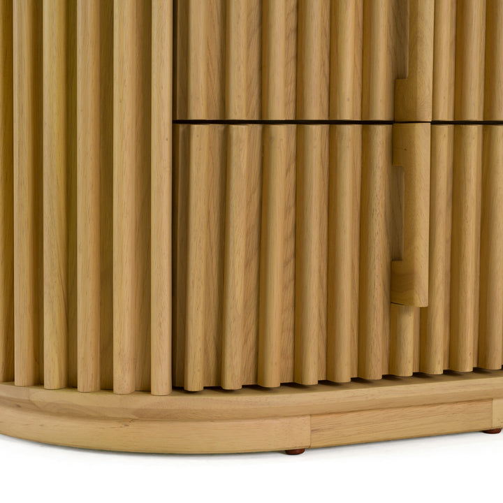Kayce - Modern Natural Oak Nightstand