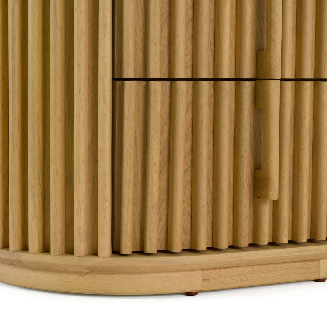 Kayce - Modern Natural Oak Nightstand