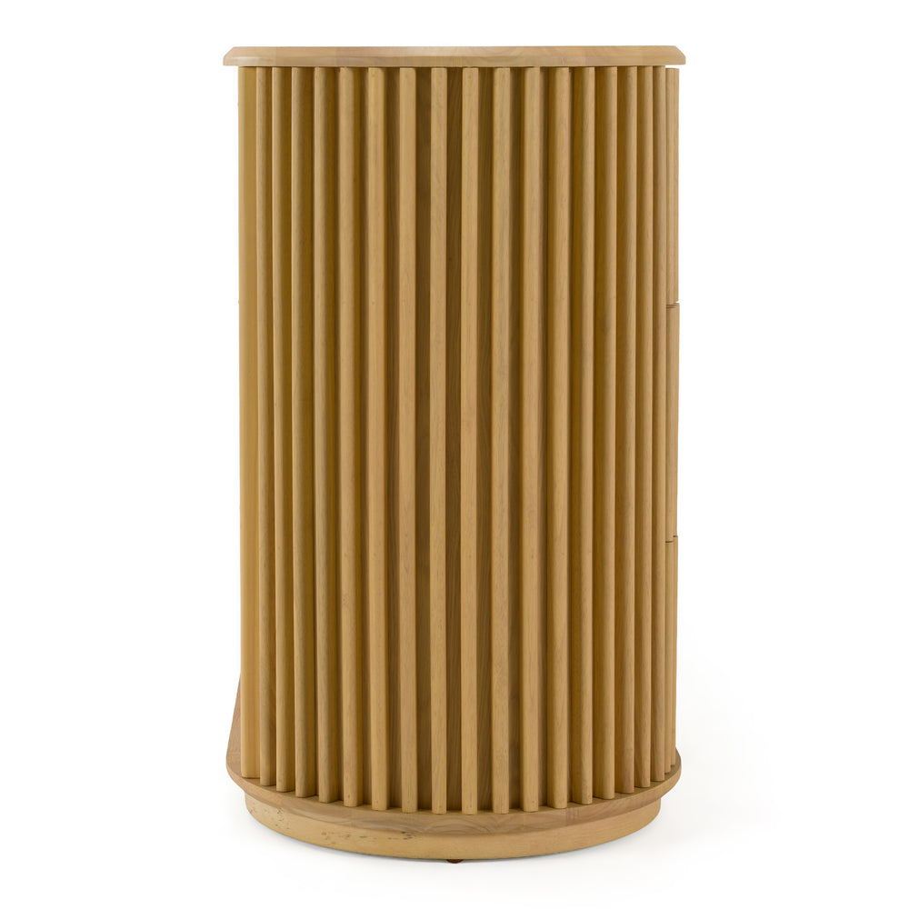 Kayce - Modern Natural Oak Dresser - View 3