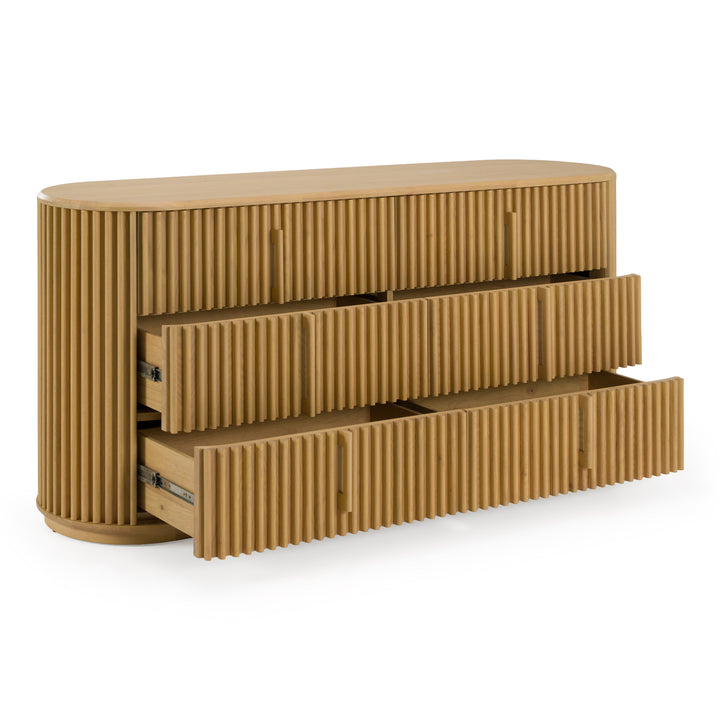 Kayce - Modern Natural Oak Dresser