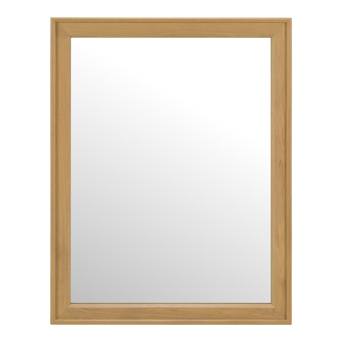 Kayce - Modern Natural Oak Mirror