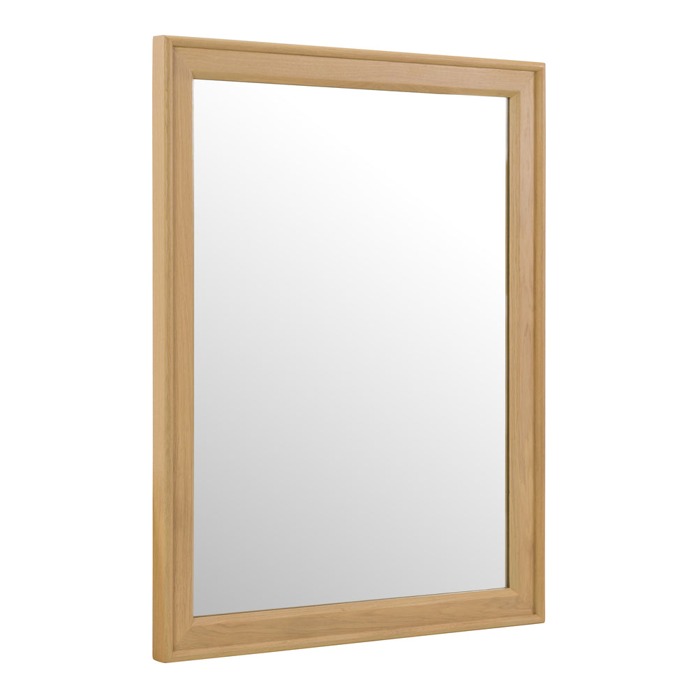 Kayce - Modern Natural Oak Mirror