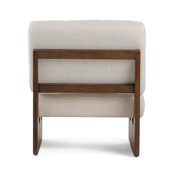 Kaylie - Contemporary Off White Accent Chair