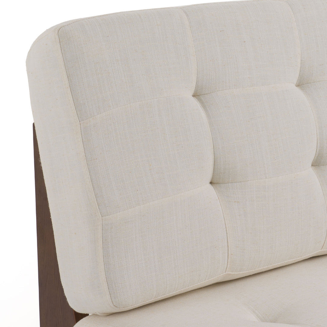 Kaylie  Contemporary Off White Accent Chair
