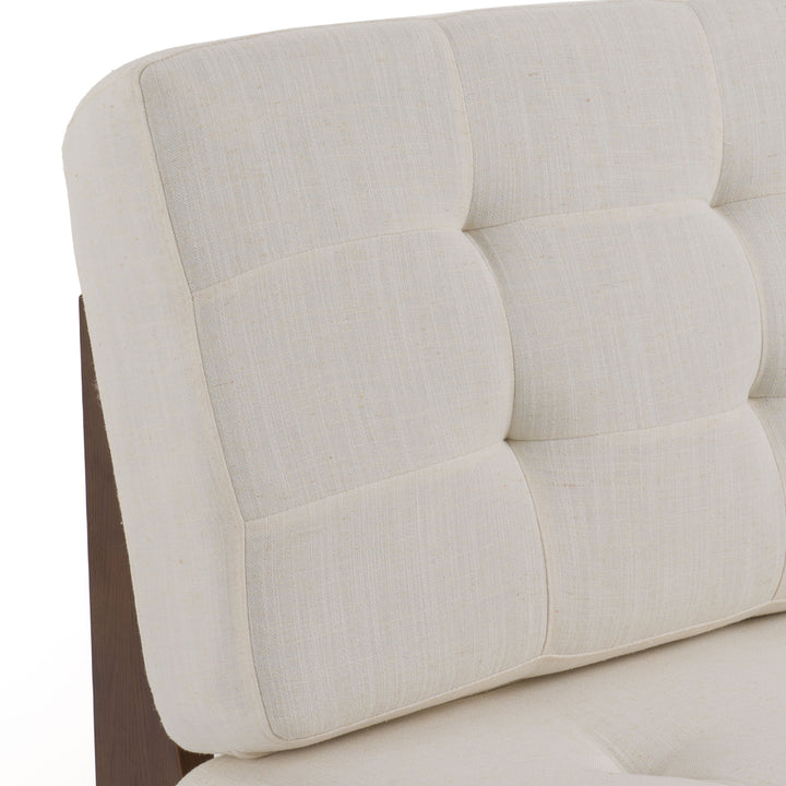Kaylie  Contemporary Off White Accent Chair