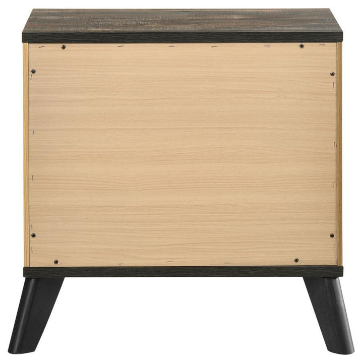 Kaywood - 2 - Drawer Nightstand Bedside Table - Natural Pine Accent Nightstand modern furniture Contempo Furniture