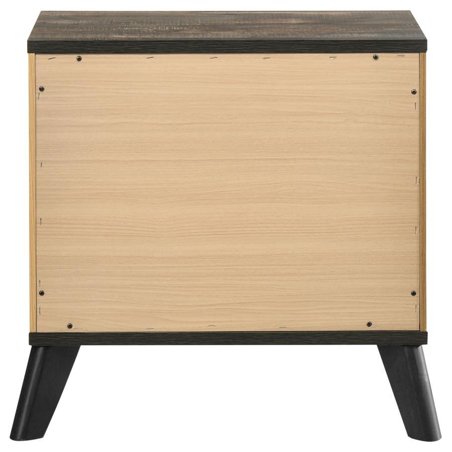 Kaywood - 2 - Drawer Nightstand Bedside Table - Natural Pine Accent Nightstand modern furniture Contempo Furniture