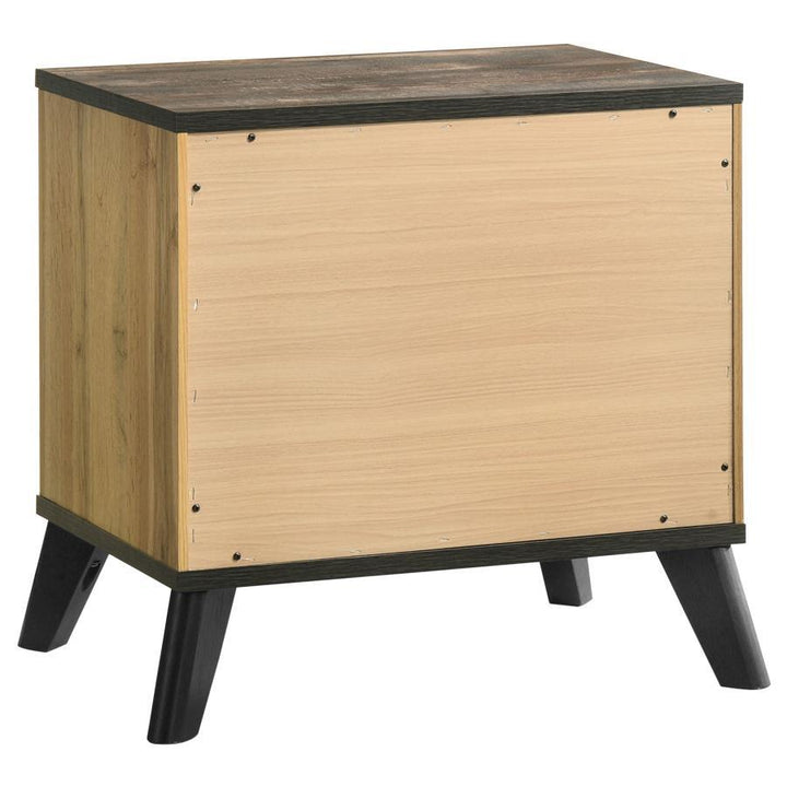 Kaywood - 2 - Drawer Nightstand Bedside Table - Natural Pine Accent Nightstand modern furniture Contempo Furniture