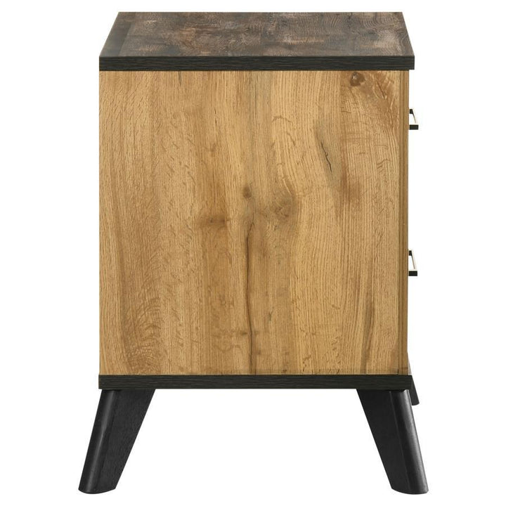 Kaywood - 2 - Drawer Nightstand Bedside Table - Natural Pine Accent Nightstand modern furniture Contempo Furniture