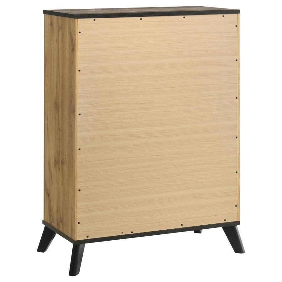 Kaywood - 4 - Drawer Bedroom Chest Of Drawers - Natural Pine Accent Chest modern furniture Contempo Furniture