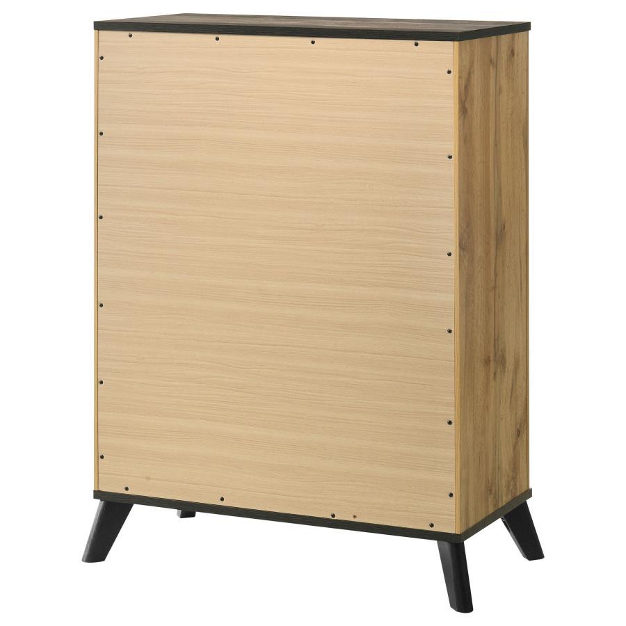 Kaywood - 4 - Drawer Bedroom Chest Of Drawers - Natural Pine Accent Chest modern furniture Contempo Furniture