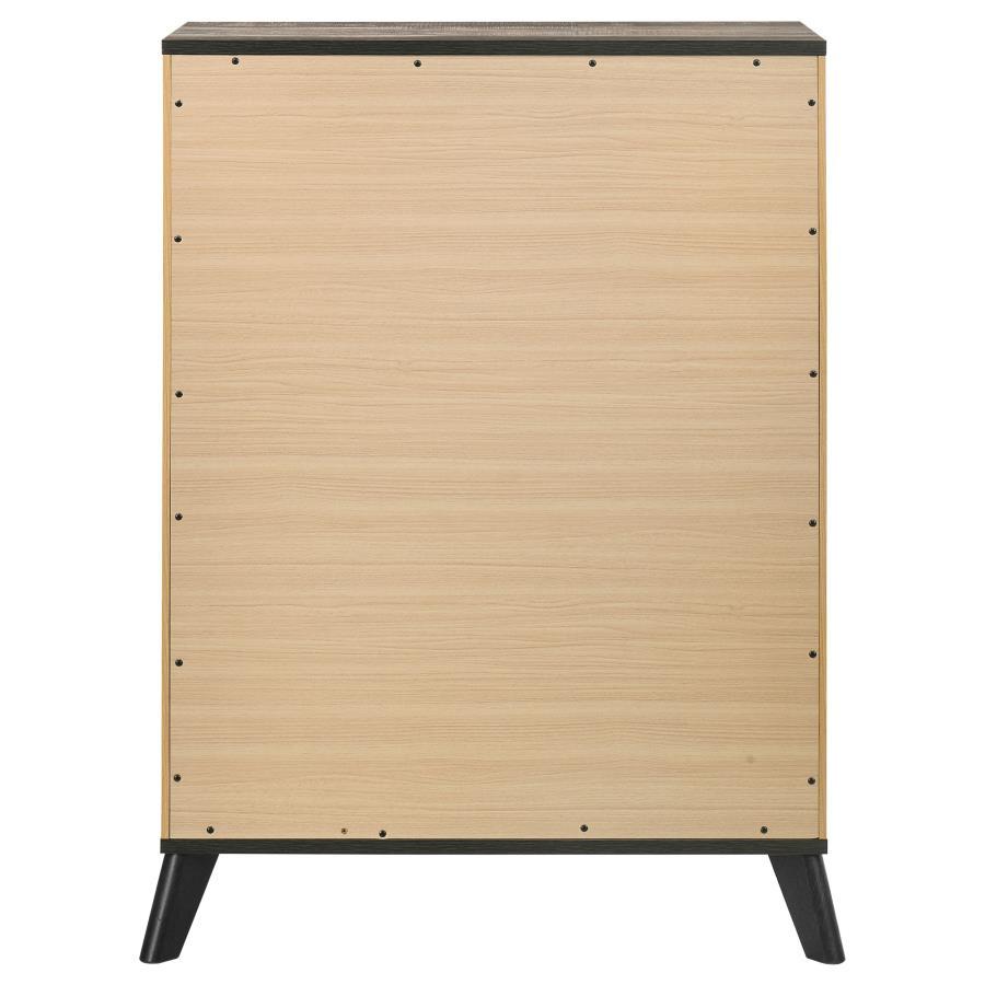 Kaywood - 4 - Drawer Bedroom Chest Of Drawers - Natural Pine Accent Chest modern furniture Contempo Furniture