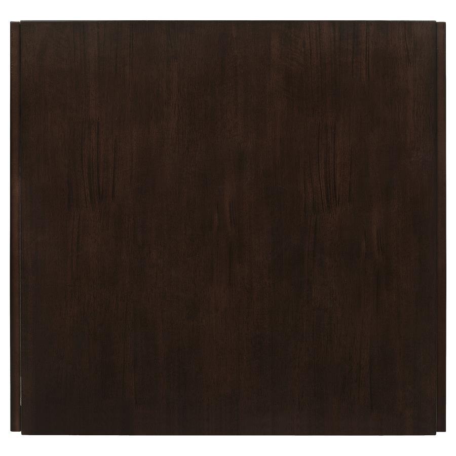 Kelso - 3 Piece Drop Leaf Dining Table Set - Cappuccino 3 - Piece Dining Room Set modern furniture Contempo Furniture