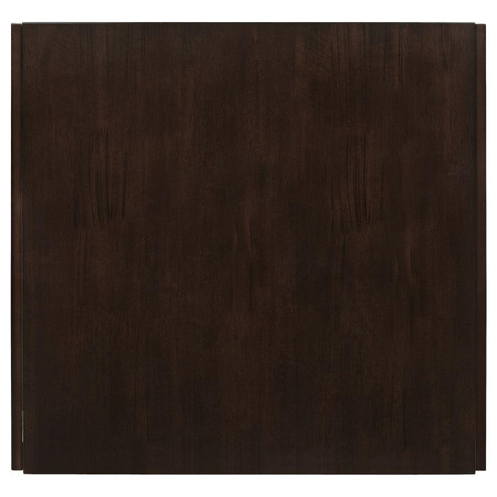 Kelso - 3 Piece Drop Leaf Dining Table Set - Cappuccino 3 - Piece Dining Room Set modern furniture Contempo Furniture