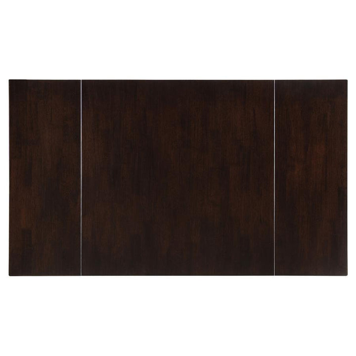 Kelso - Rectangular Extension Dining Table - Cappuccino Dining Table with Extension modern furniture Contempo Furniture