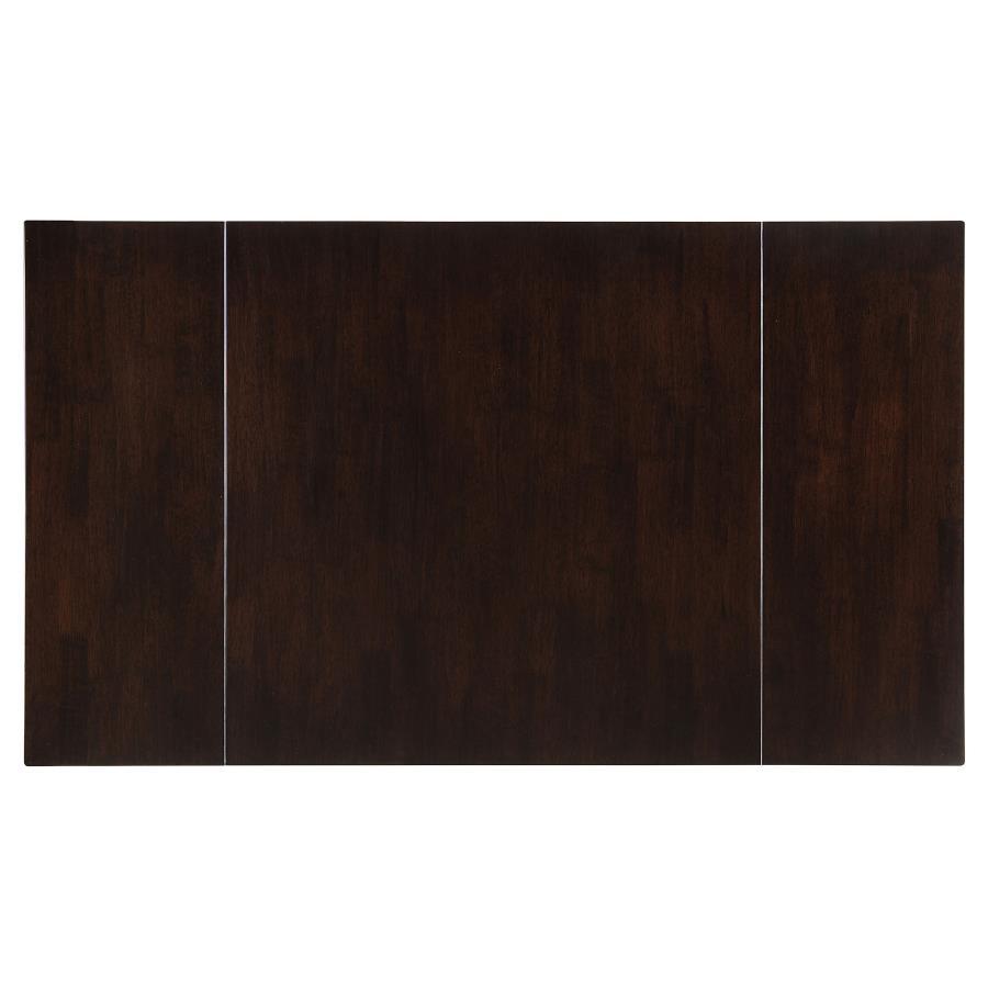 Kelso - Rectangular Extension Dining Table - Cappuccino Dining Table with Extension modern furniture Contempo Furniture