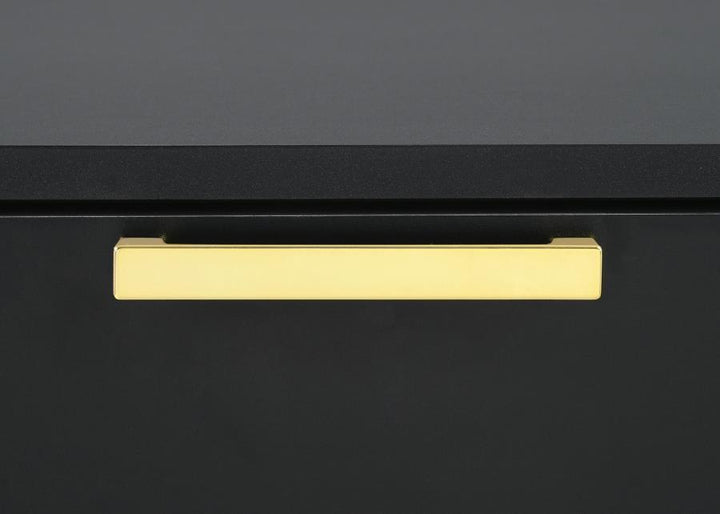 Kendall - 2 - Drawer Nightstand - Black Accent Nightstand modern furniture Contempo Furniture