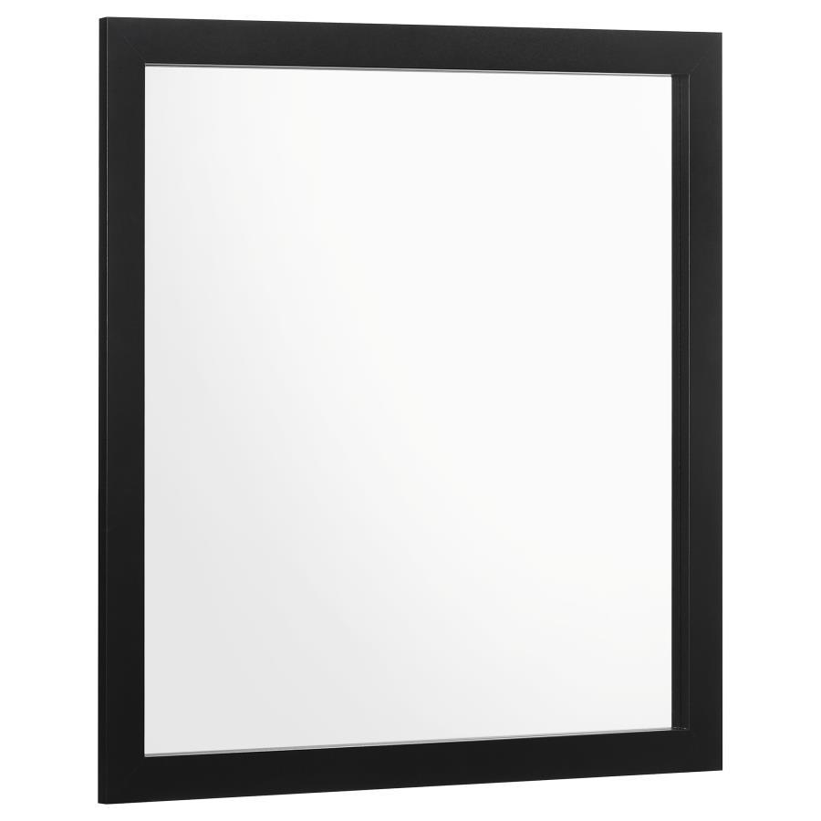 Kendall - Dresser Mirror - Black Mirror modern furniture Contempo Furniture