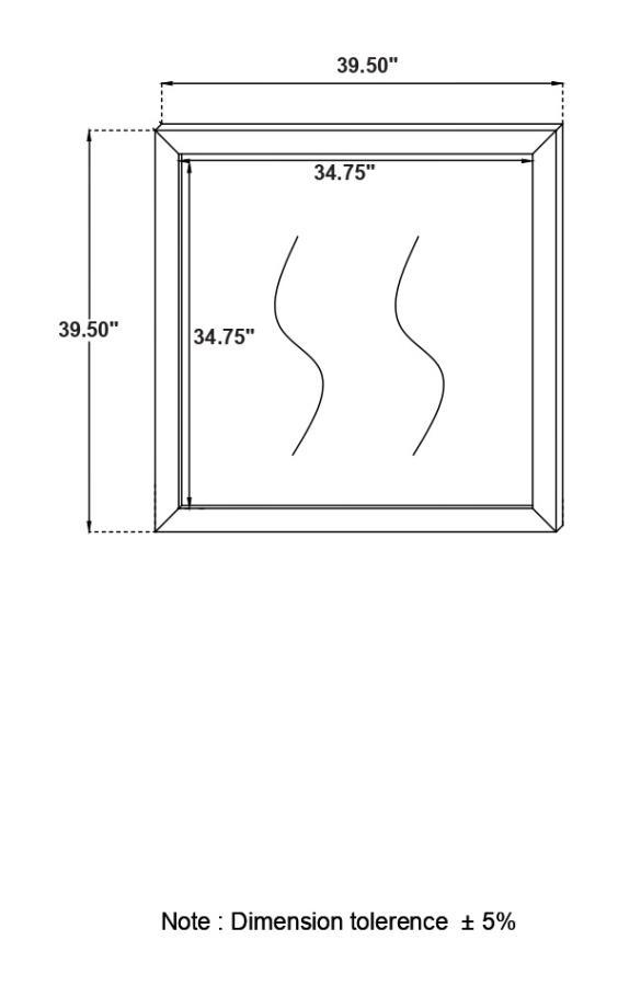 Kendall - Dresser Mirror - White Mirror modern furniture Contempo Furniture