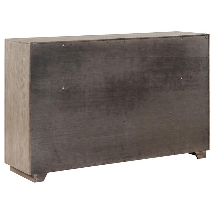 Kenora - 6 - Drawer Dresser - Barley Brown Dressers modern furniture Contempo Furniture