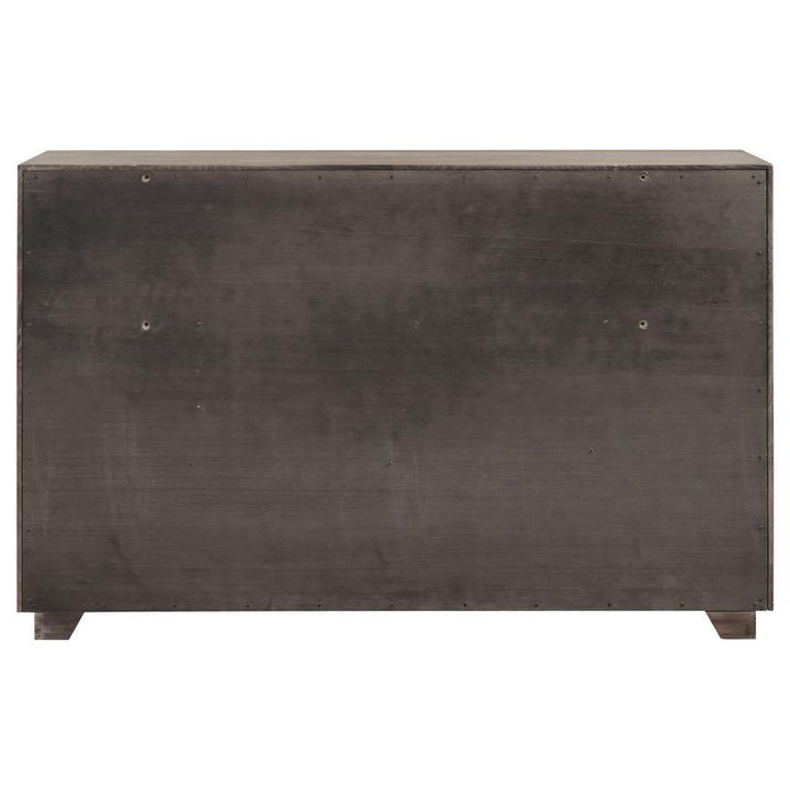 Kenora - 6 - Drawer Dresser - Barley Brown Dressers modern furniture Contempo Furniture