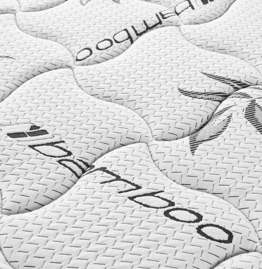 Kenyon - Twin Bamboo Cover Firm Foam Mattress - White Gel Foam Mattresses modern furniture Contempo Furniture