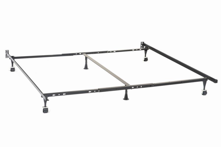 Kerns - Queen Or Eastern King Or California King Bed Frame - Black Foundation modern furniture Contempo Furniture