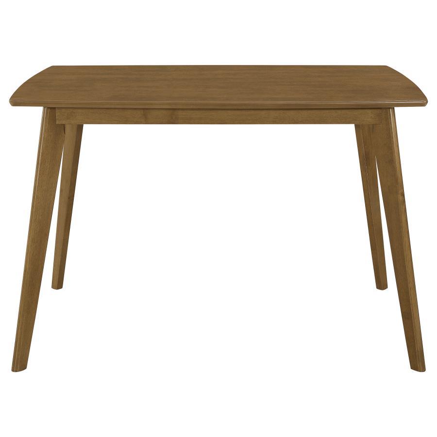 Kersey - 5 Piece Rectangular Dining Table Set - Chestnut 5 - Piece Dining Room Set modern furniture Contempo Furniture