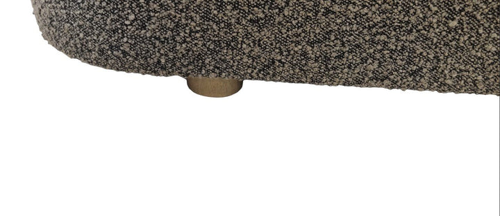 Kiki Upholstered Hinged Storage Bench in Pumpernickel Boucle Benches modern furniture Contempo Furniture