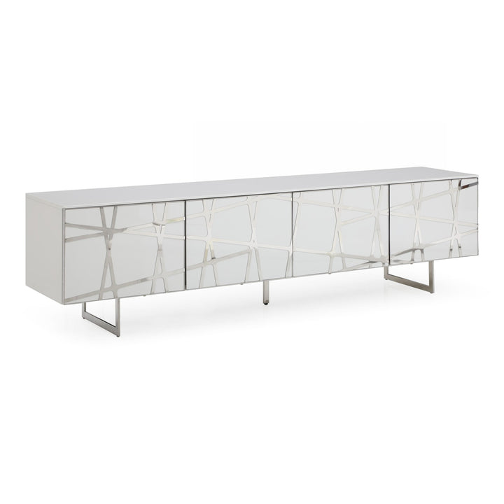 Kilson - Modern White TV Stand