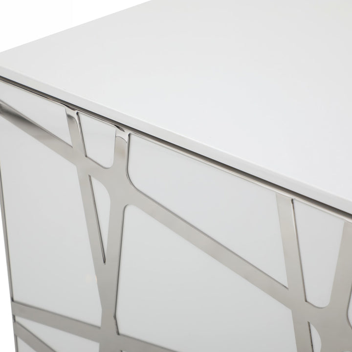 Kilson - Modern White TV Stand