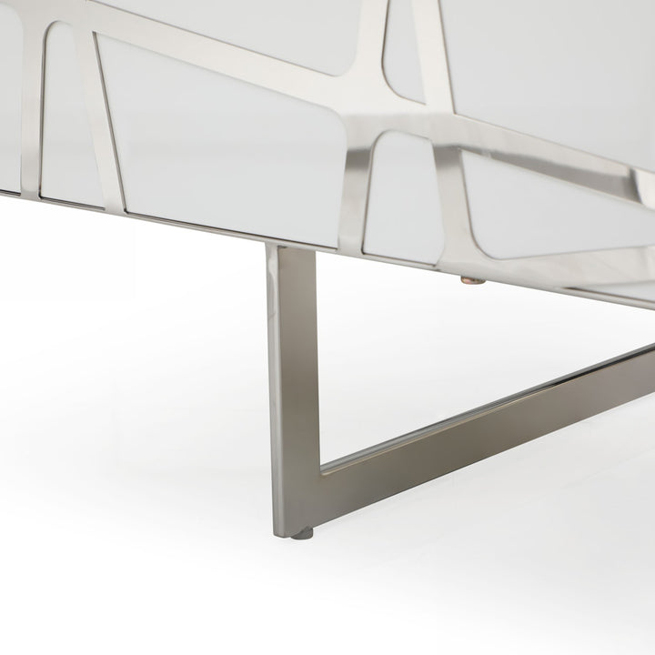 Kilson - Modern White TV Stand