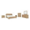 Kione Five Drawer Acacia Wood Chest in Lioness Chest modern furniture Contempo Furniture