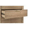 Kione Five Drawer Acacia Wood Chest in Lioness Chest modern furniture Contempo Furniture