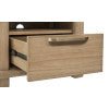 Kione One Drawer Acacia Wood Nightstand in Lioness Nightstand modern furniture Contempo Furniture