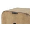 Kione One Drawer Acacia Wood Nightstand in Lioness Nightstand modern furniture Contempo Furniture