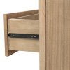 Kione Six Drawer Acacia Wood Dresser in Lioness Dresser modern furniture Contempo Furniture