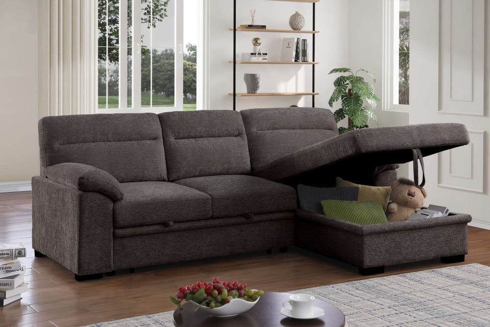 kipling-ii-94-inch-brown-chenille-fabric-sleeper-sectional-sofa