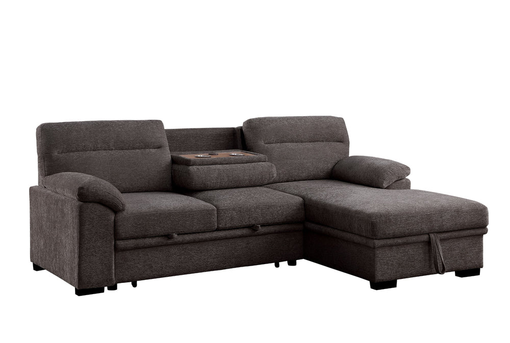 kipling-ii-94-inch-brown-chenille-fabric-sleeper-sectional-sofa