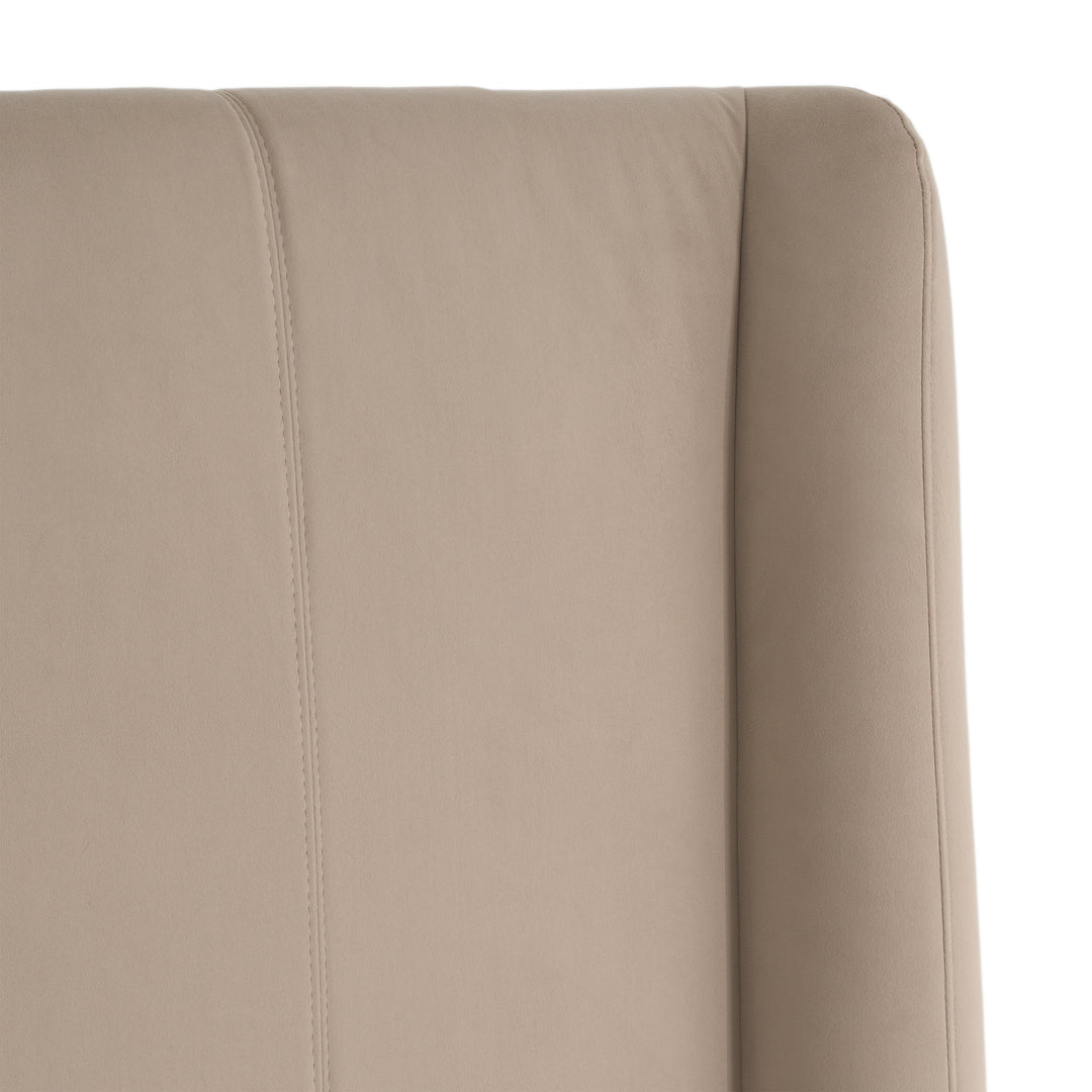 Kiro - Modern Tan Fabric Bed