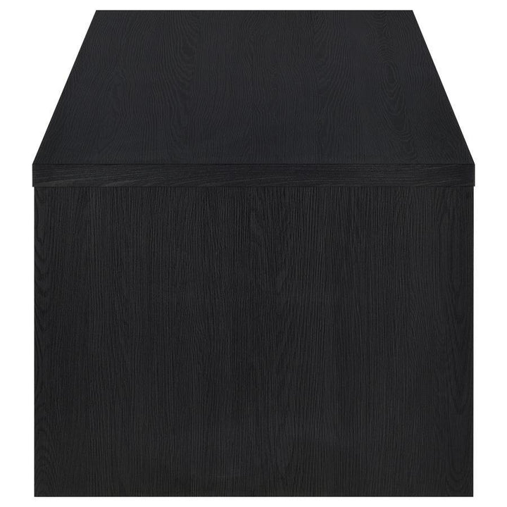 Knapp - Lift Top Cocktail Coffee Table With Dual Drawers - Black Coffee Table modern furniture Contempo Furniture