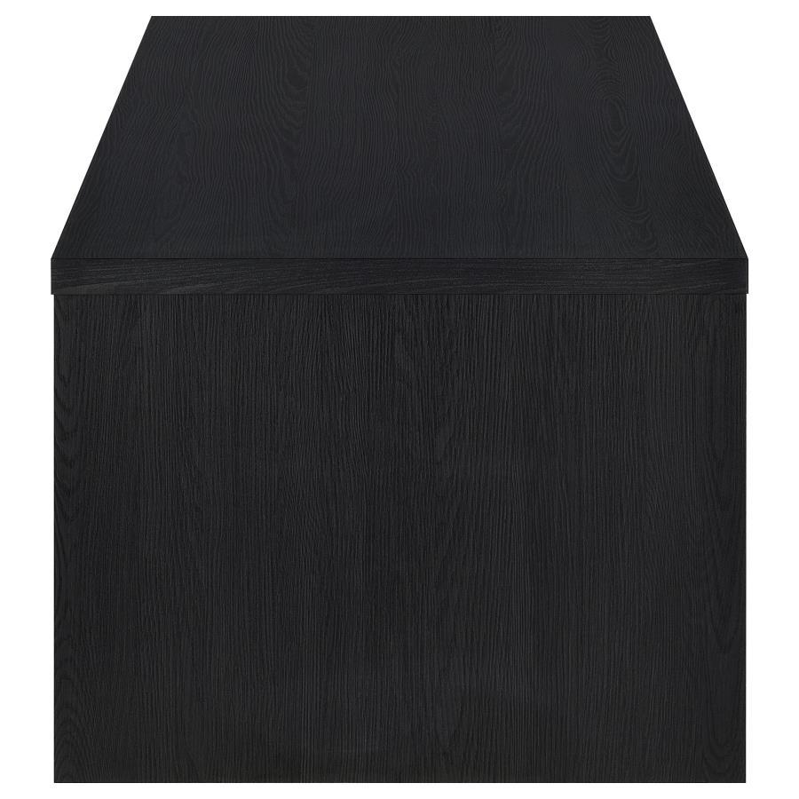 Knapp - Lift Top Cocktail Coffee Table With Dual Drawers - Black Coffee Table modern furniture Contempo Furniture